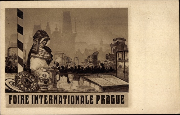 Ak Praha Prag, Internationale Messe