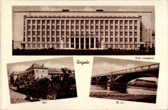 KP Budapest Węgry, Unguár, Volt országház, Var, U hid