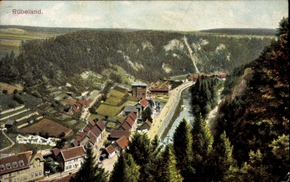 Postcard Rübeland Oberharz am Brocken, general view