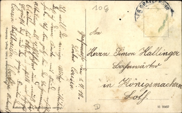 Postcard Grafenwöhr in the Upper Palatinate Bavaria, military training area III. Bavarian Army Corps, Ring Cannon