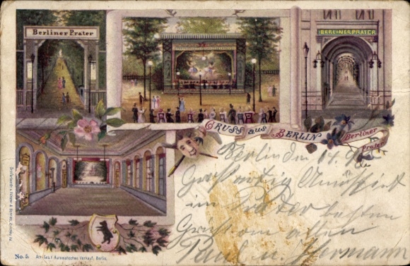 Litho Berlin Prenzlauer Berg, Berliner Prater, Kastanienallee