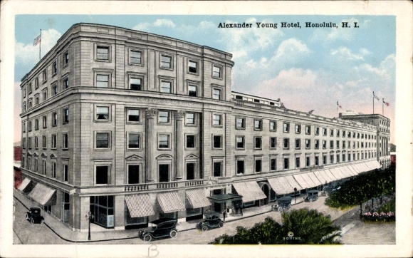 Ak Honolulu Hawaï VS, Alexander Young Hotel