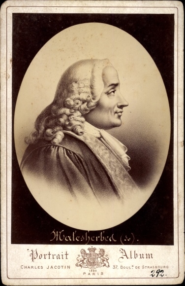 Gabinet Zdjęcie Chrétien-Guillaume de Lamoignon de Malesherbes, Obrońca Ludwika XVI