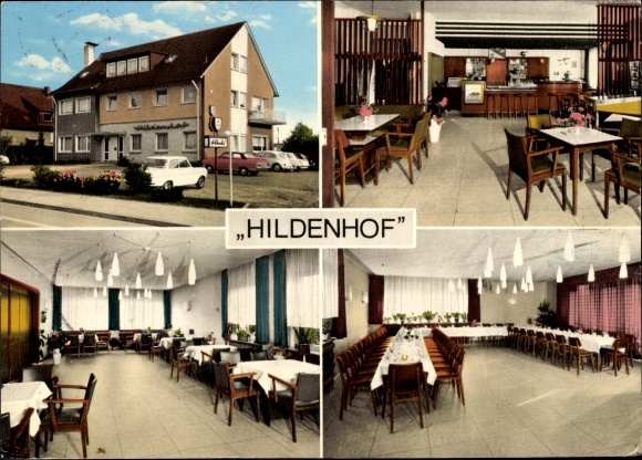 Postcard Verl in Westphalia, Hildenhof, Bergstraße 34