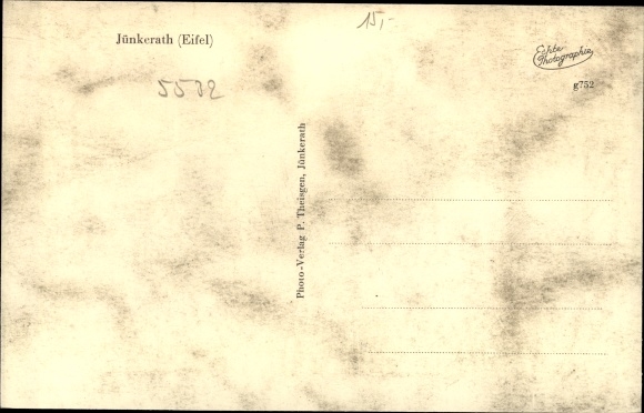 Postcard Jünkerath in the Eifel Rhineland Palatinate, Panorama