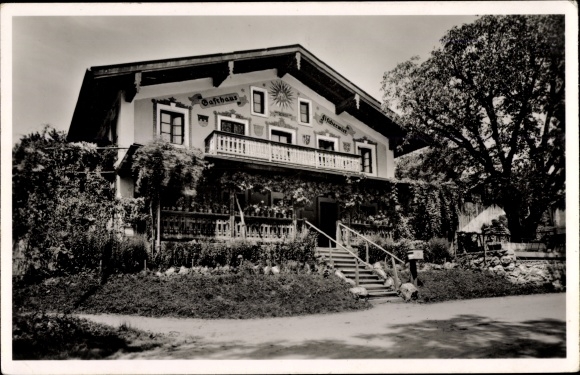PC Weisham Bernau am Chiemsee, lot at the Inn zum Fischerwirt, front view