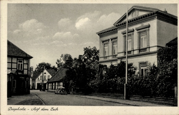 Ak Diepholz in Niedersachsen, Auf dem Esch, Hotel