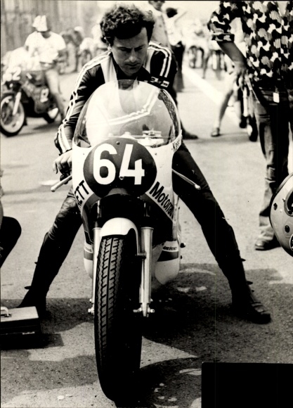 Foto Motorrennsport, Motorradrennfahrer, Kassner H., Motorrad