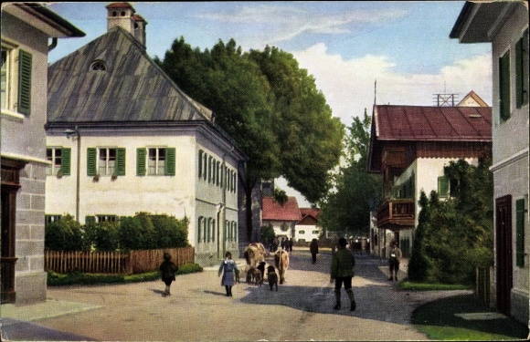 PC Lenggries in Upper Bavaria, Dorfstrasse