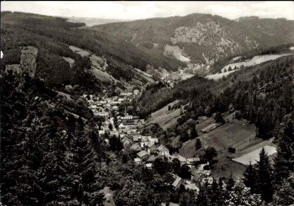KP Mellenbach Glasbach w Schwarzatal Turyngii, widok ogólny