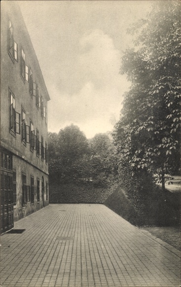 PC Wien 7. New building Austria, Pensionat Notre Dame de Sion, partial view