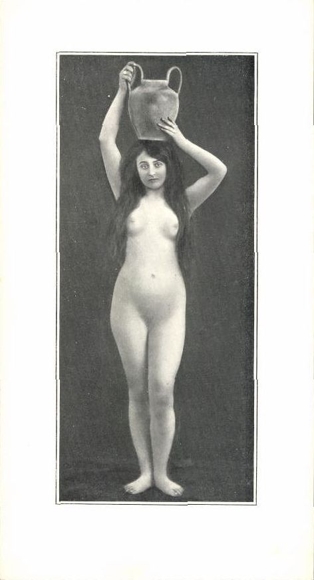 Art Nouveau Album "WITHOUT FASHION" 20 FEMALE NUDE STUDIES FROM NATURE IN HELIOGRAVURE FOR ARTISTS
