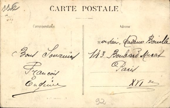 Postcard Bellevue Hauts de Seine, The Funicular