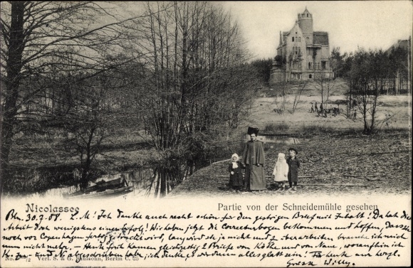 PC Berlin Zehlendorf Nikolassee, section seen from the cutting mill