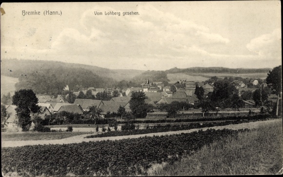 Dzielnica KP Bremke Gleichen w Getyndze, widok z Lohberg