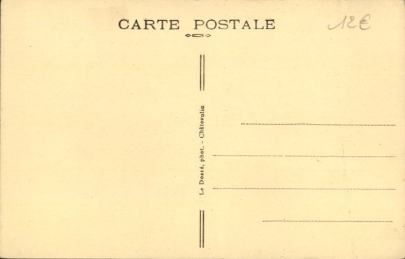 Postcard Locronan Finistère, Old Puits, the Porch
