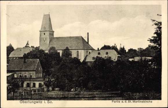 PC Oberlungwitz in Saxony, lot ad St. Martin&#39;s Church