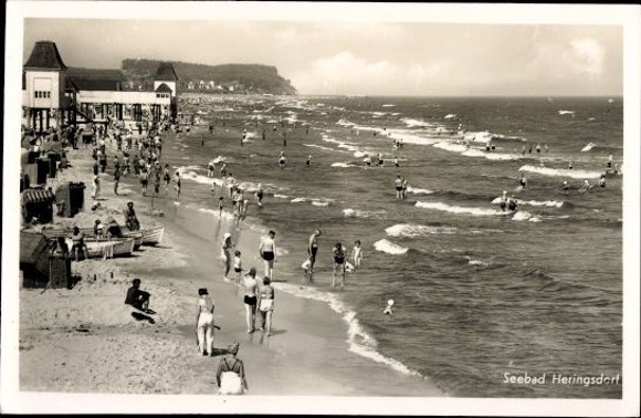 10 alte Ak Ostseebad Heringsdorf auf Usedom, diverse Ansichten