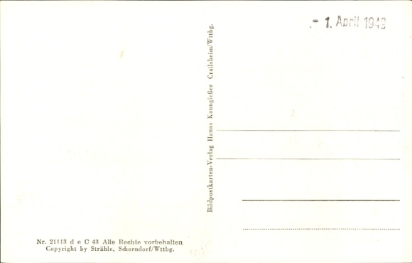 Postcard Unterschwaningen am Hesselberg Middle Franconia, aerial photograph
