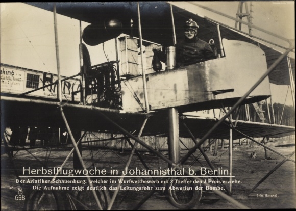 PC Berlin Treptow Johannisthal, autumn flight week, pilots Schauenburg