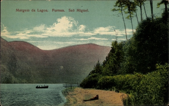 Ak São Miguel Azoren Portugal, Margem da Lagoa, Furnas