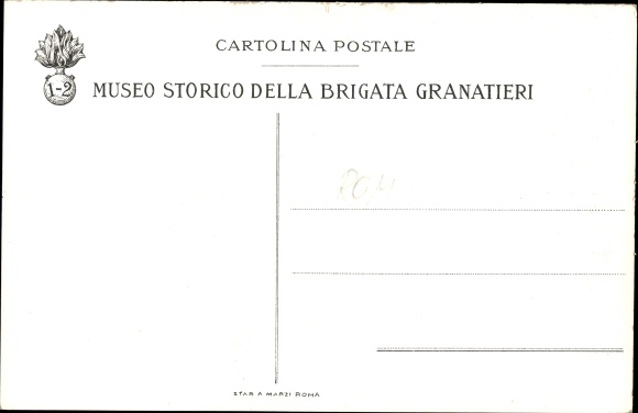 Postcard Orbetello Toskana, Umberto I Barracks, Casermette Capocci and Piazzale Nisco