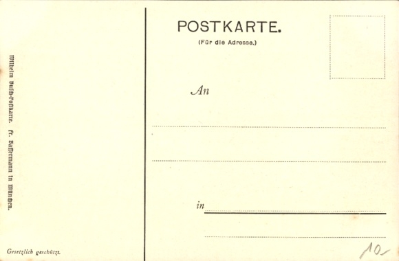 Artist Postcard Busch, W., Child, And the father calls: what do I see..., Julchen