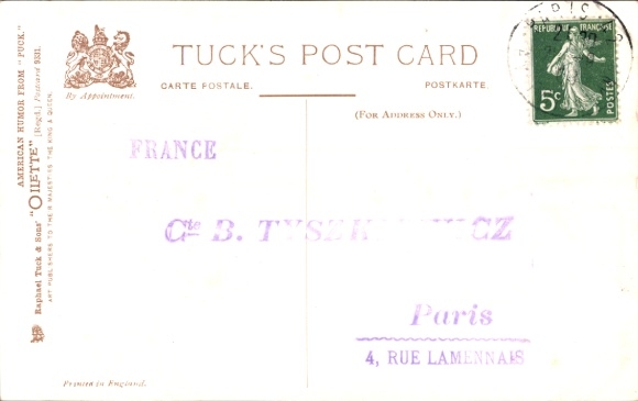 Artist Postcard American Humor by Puck, in the Country Circus