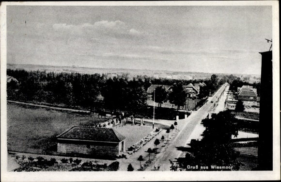 Postcard Wiesmoor in East Frisia, total view