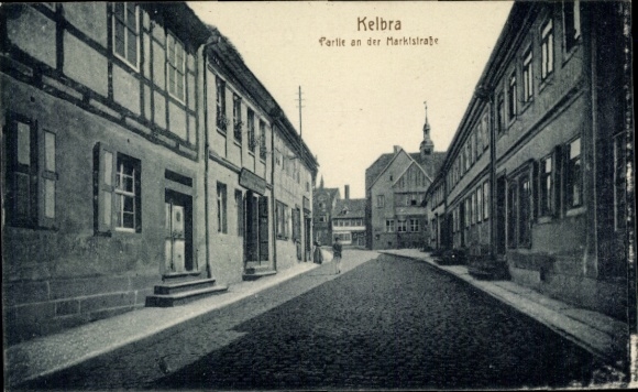 Ansichtkaart Kelbra am Kyffhäuser, Marktstrasse