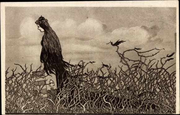 The artist Postcard Jozsef, W., Hungary has been walking her thorny path for a thousand years