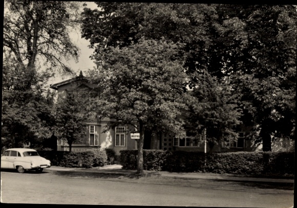 Postcard Ostseebad Zingst, FDGB recreation home "Rammin"