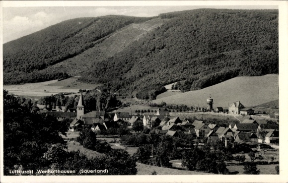 Postcard Wenholthausen Eslohe in Sauerland, general view
