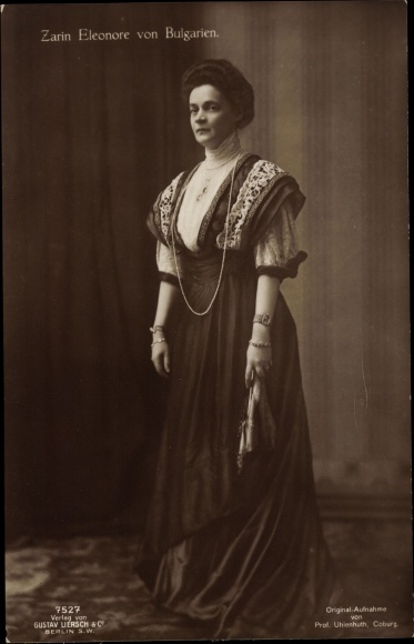 PC Tsarina Eleonore of Bulgaria, portrait, wife of Tsar Ferdinand I