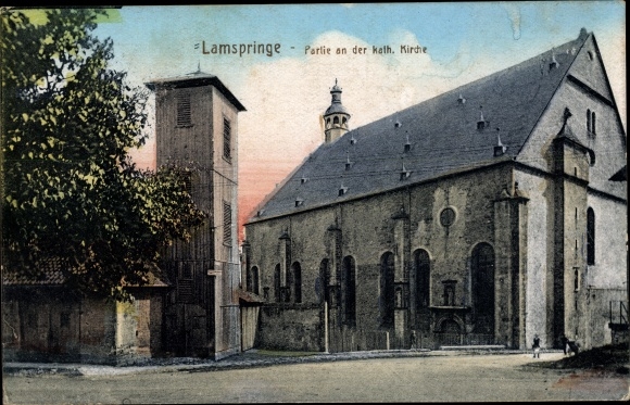 PC Lamspringe in Lower Saxony, lot at the cath. Church