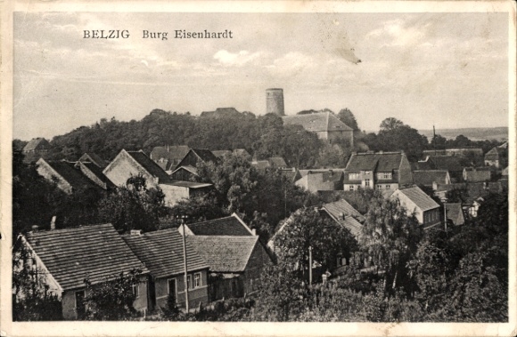 Ak Bad Belzig in de Mark, Burg Eisenhardt, Belzig