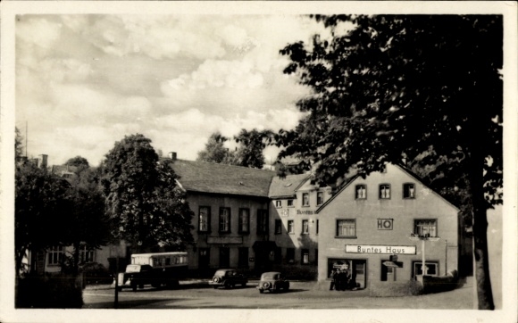 Ak Seiffen im Erzgebirge, HO Gaststätte Buntes Haus