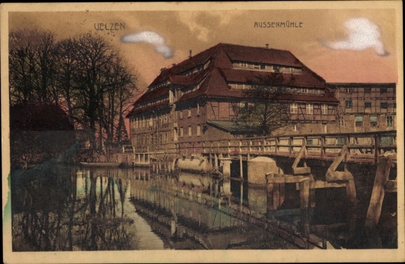 Postcard Uelzen in Lower Saxony, Aussenmühle