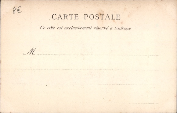 Postcard Saint Louis Senegal, Avenue des Cocotiers