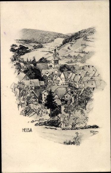 Artist PC Helsa in Hesse, general view