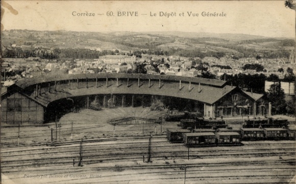 PC Brive la Gaillarde Corrèze, depot, general view