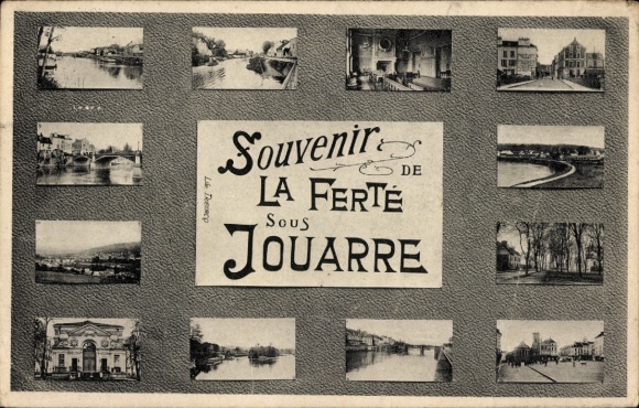 Passepartout CPA Jouarre Seine et Marne, vues détaillées