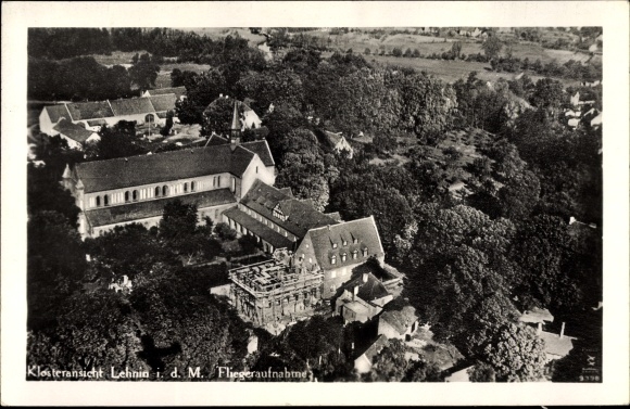 PC Kloster Lehnin in the Mark, aerial photo