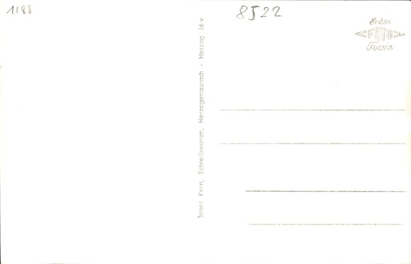Postcard Herzogenaurach in Middle Franconia, Gasthaus zur Krone