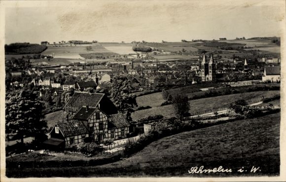 Ak Schwelm in Westfalen, algemeen beeld