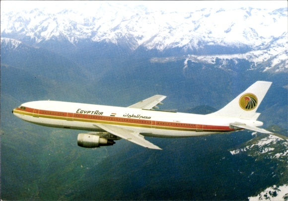 Ak Passagierflugzeug Airbus A 300 der Egypt Air