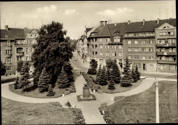 Ak Torgau an der Elbe, Martha Brautzsch Platz