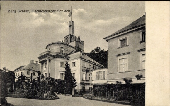 KP Zamek Schlitz Hohen Demzin w Meklemburgii, odcinek ulicy