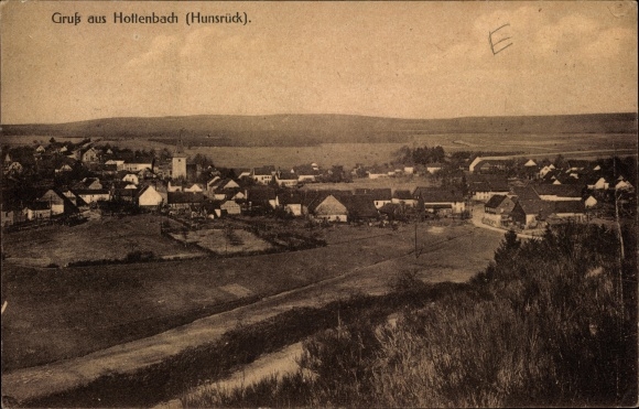 PC Hottenbach im Hunsrück, view of the town