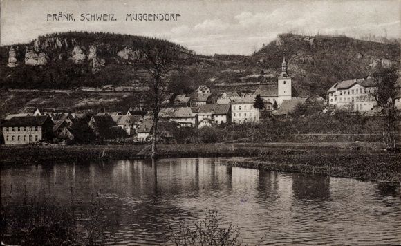 Ak Muggendorf Wiesenttal Fränkische Schweiz, Gesamtansicht